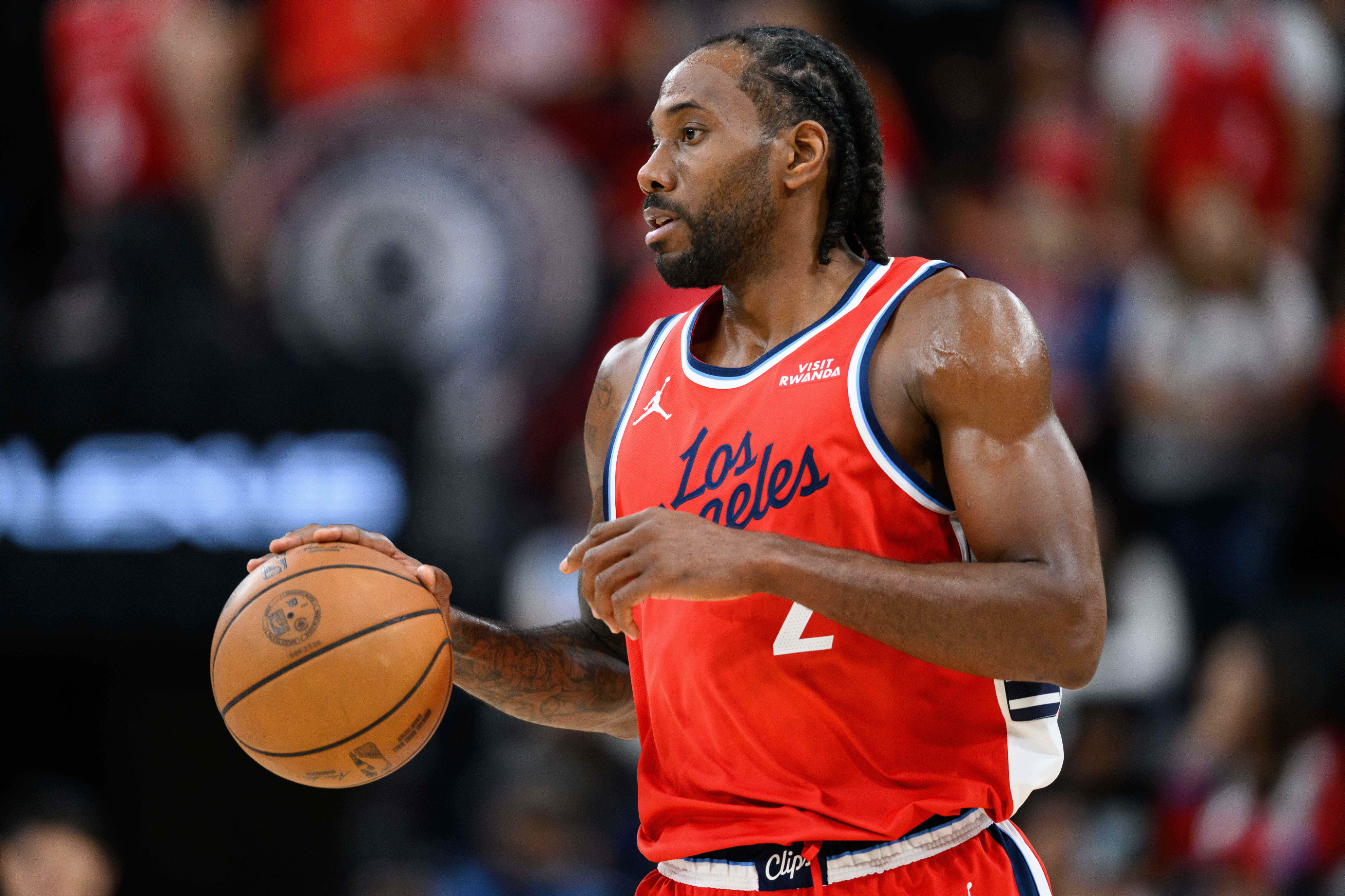 快船力克公牛伦纳德谈适应性泰伦卢赞加兰进攻