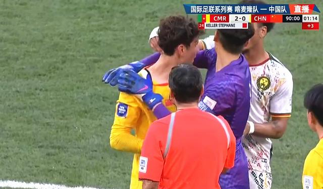 拜合拉木制造红牌国足0比2负喀麦隆