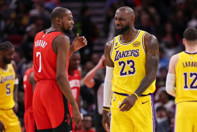 湖人稳居西部第三 掘金火箭争夺附加赛席位